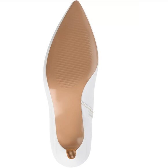 Journee Collection Women's Arely Kitten Heel Pointed Toe Dress Booties - NEW - Picture 5 of 9
